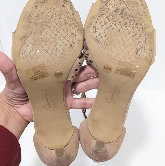 Jessica Simpson Suede Jastia Heels - Picture 15 of 16